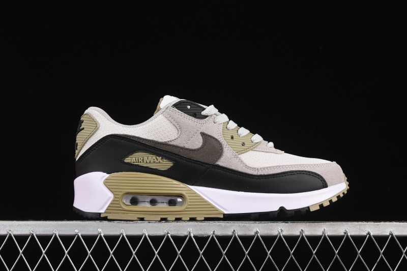 Nike Air Max 90 Retro Running Shoes with Visible Air Cushion - DM0029-011