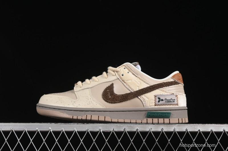 Nike Dunk Low Panda Prank Winter Dream Fantasy Low-Top Casual Skate Shoes - HQ1175-240