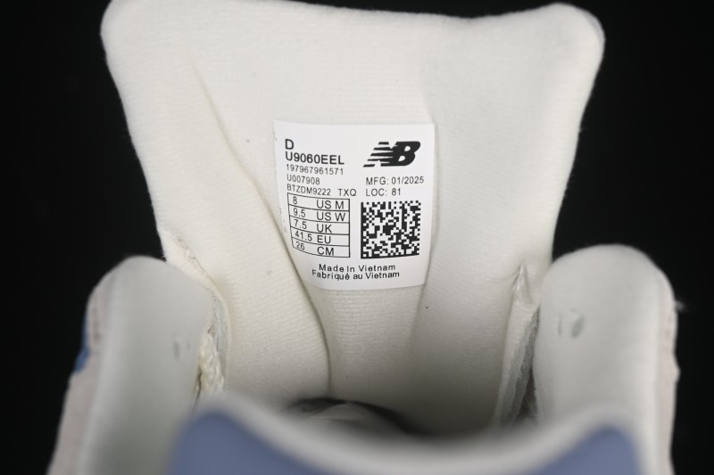 New Balance NB9060 Series Retro Casual Running Shoes - U9060EEL
