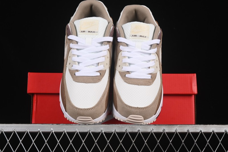 Nike Air Max 90 Retro Running Shoes with Air Cushion - DM0029-109