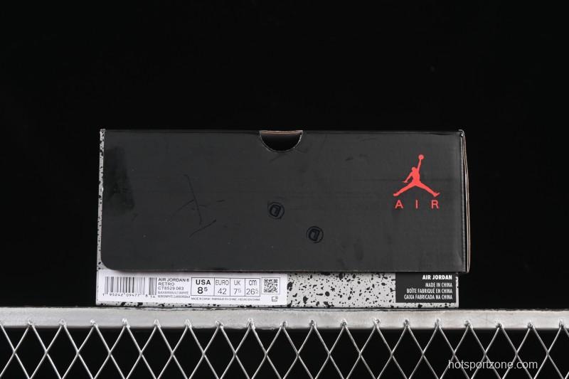Nike Air Jordan 6 Retro Bordeaux Premium Suede Sneakers - CT8529-063