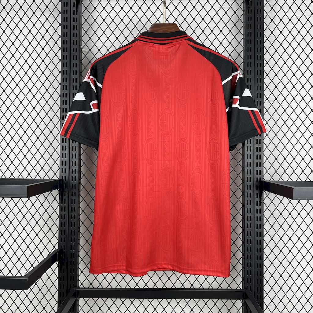 Retro 1998/99 AC Milan Away Red Jersey