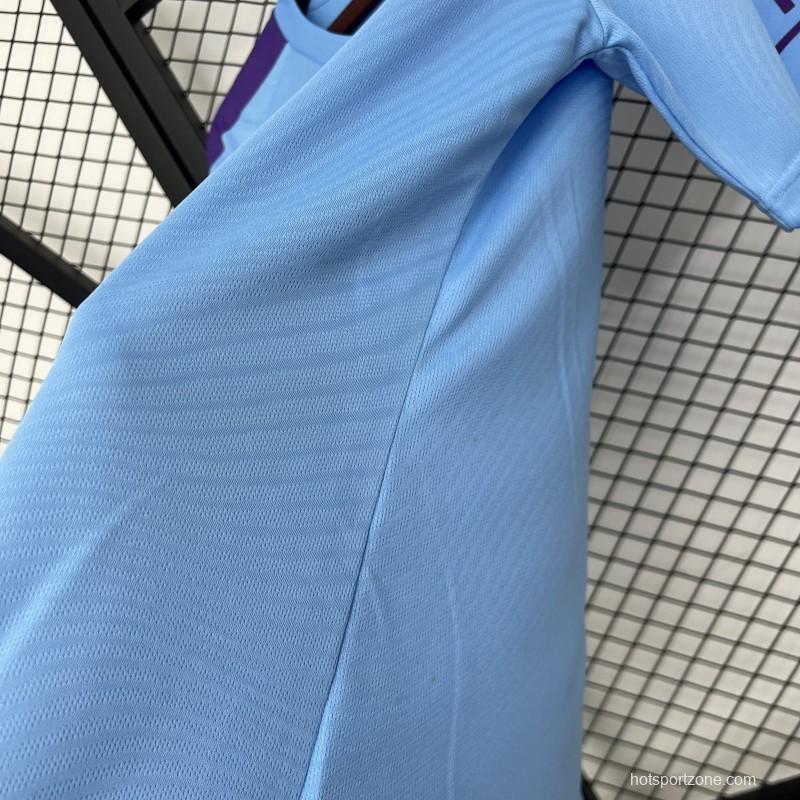 19/20 Retro Manchester City Home Jersey