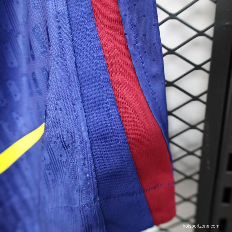 Player Version 25/26 Barcelona Home Shorts