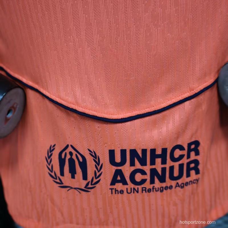 Player Version 25/26 Barcelona Third  Orange Jersey