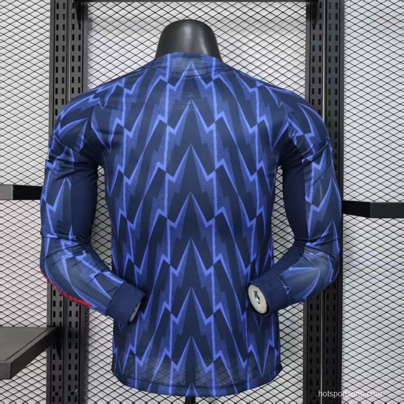 Player Version 25/26 Arsenal Away Long Sleeve Jersey
