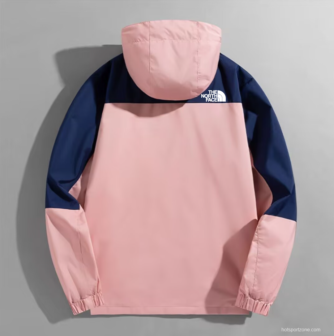 2025 The North Face Pink/Black Waterproof Jacket 0085