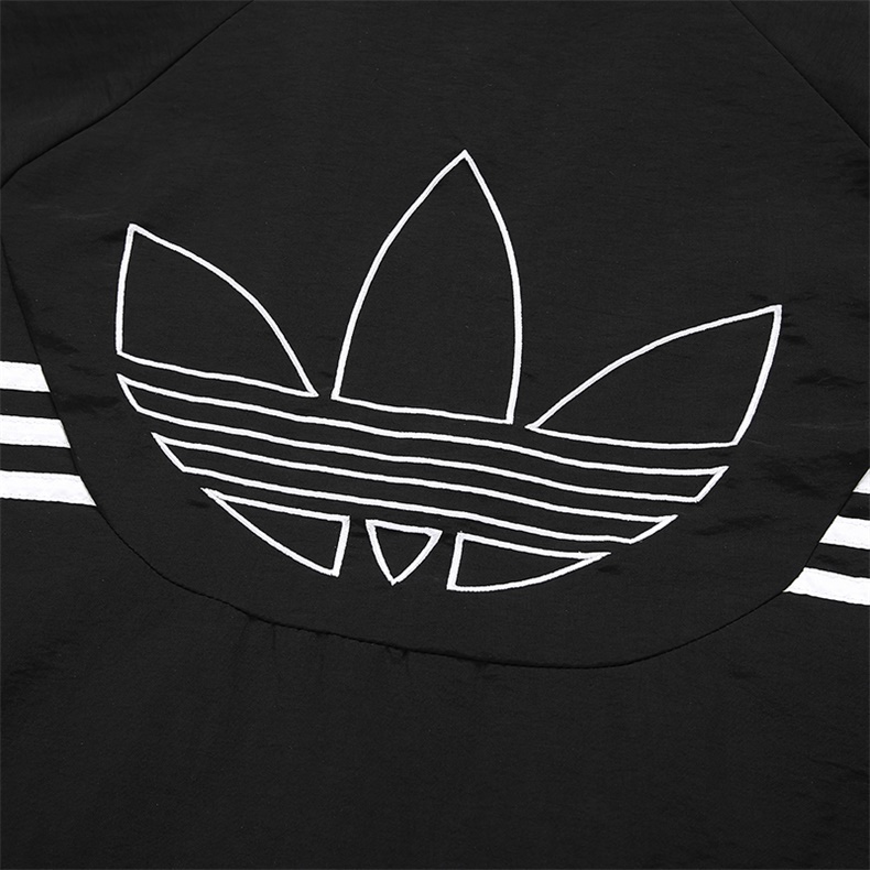 2025 Adidas Original Blue/Brick red/Bright Red/BLACK Full Zipper Windbreaker 4 Colors