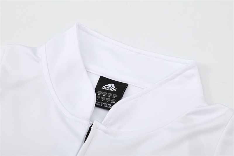 Retro 03/04 AC Milan White Half Zipper Jacket