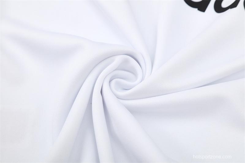 Retro 05/06 AC Milan White Half Zipper Jacket