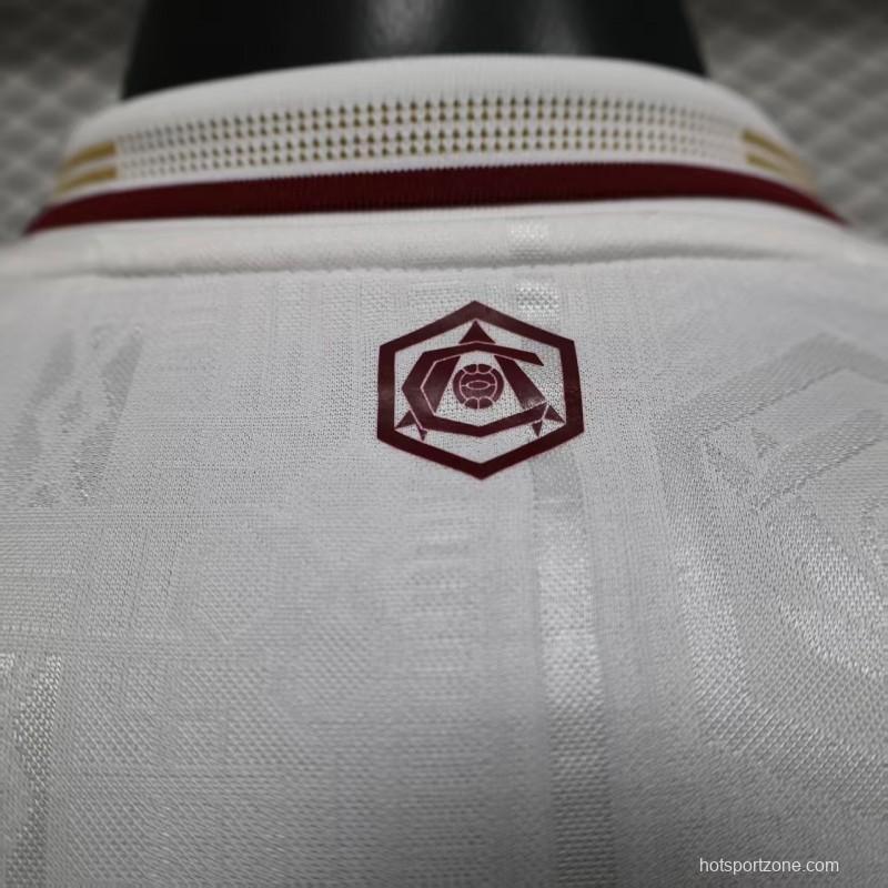 Player Version 25/26 Arsenal Third Long Sleeve White Jersey