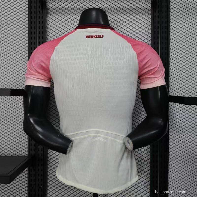 Player Version 25/26 Bayer 04 Leverkusen Away Jersey