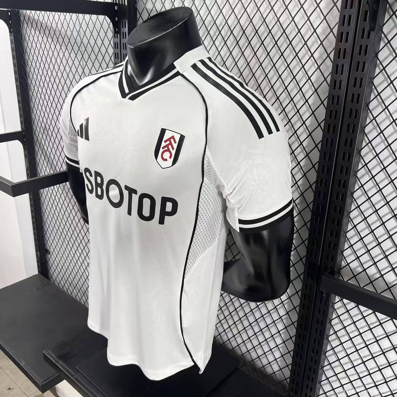 25/26 Player Version Fulham Home Jersey