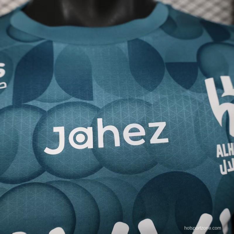 Player Version 25/26 Al Hilal Third Blue Jeresy