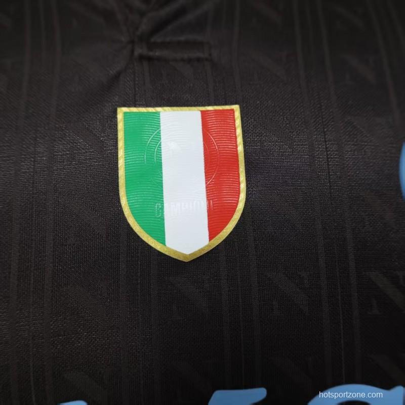 Player Version 25/26 Napoli Third Black Jersey