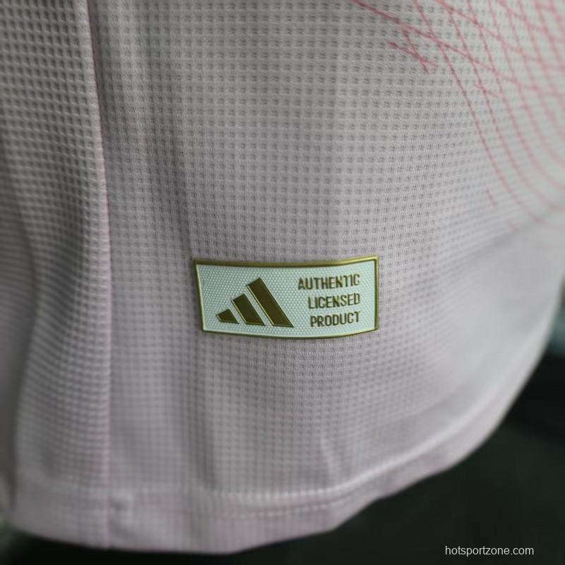 Player Version 25/26 Arsenal Pink Pre-Match Jersey