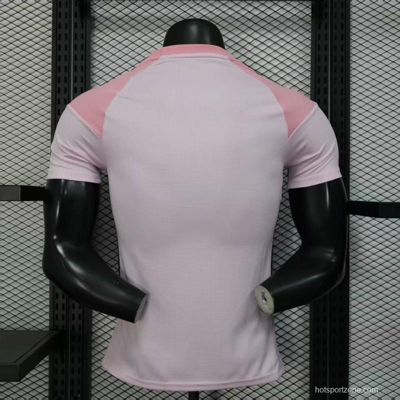 Player Version 25/26 Arsenal Pink Pre-Match Jersey