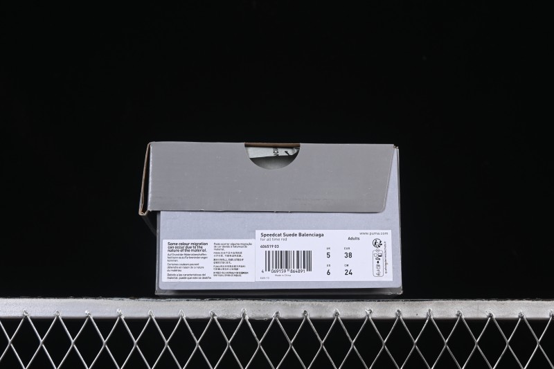 Puma The Open Product x Balenciaga Speedcat Low-Top Lifestyle Casual Shoes - 406519-03