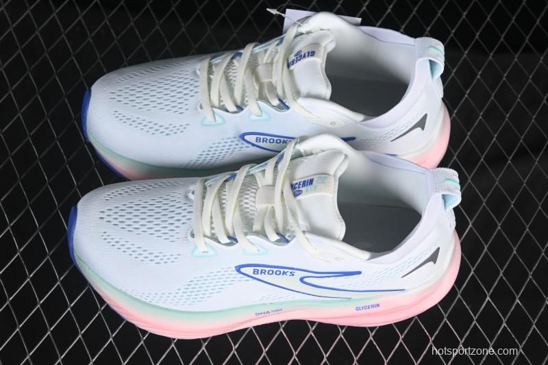 Brooks Glycerin 22 Cushioned Marathon Nitrogen Running Shoes - 1204341B110