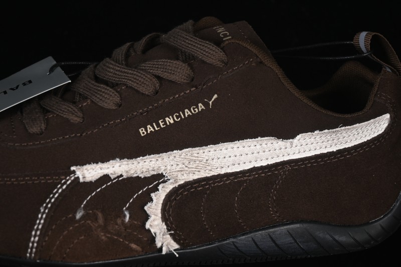 Puma The Open Product x Puma Speedcat Paris Collaboration Low-Top Lifestyle Casual Shoes - 406519-05
