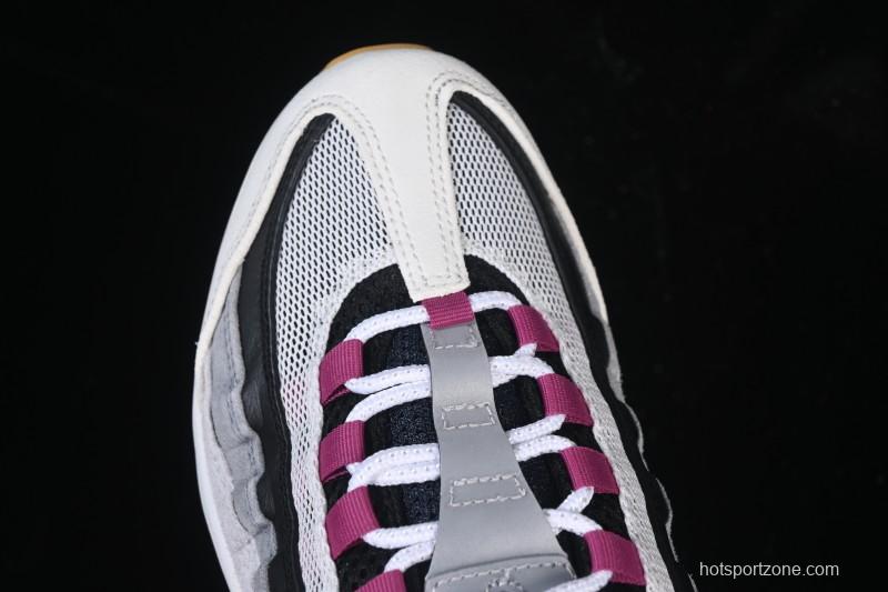 Nike Air Max 95 Retro Cushioned Running Shoes with Air-Sole Unit - HF7545-100