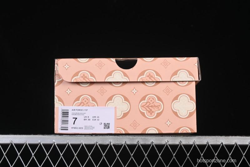 Nike Air Force 1 '07 Low LV Collaboration Light Blue Casual Sneakers - YF9511-823