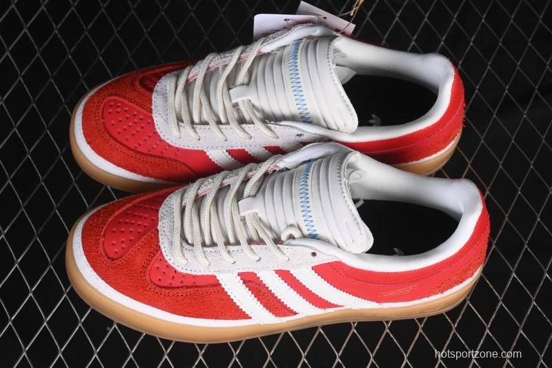 Adidas Gazelle Indoor Bad Bunny Collaboration Retro Low-Top Skate Shoes - JS5054