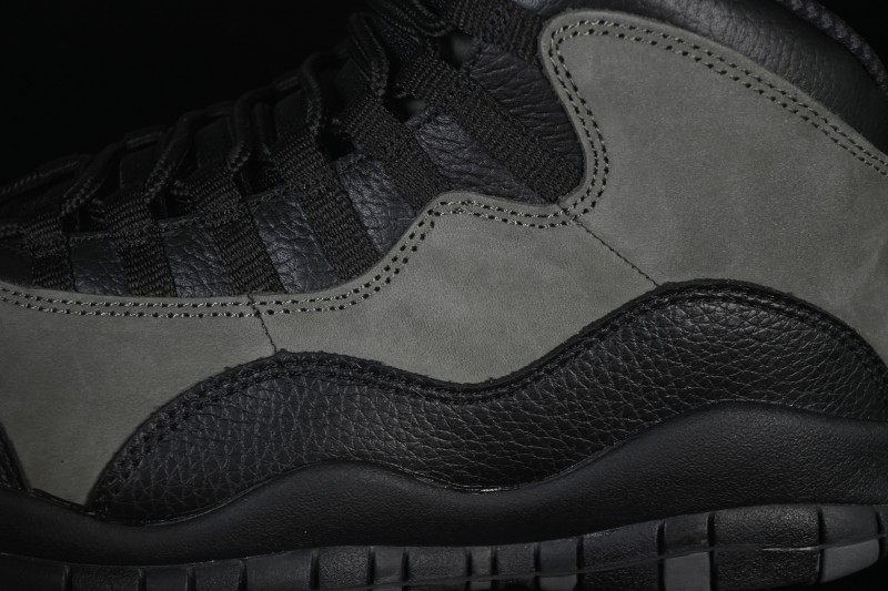 Nike Air Jordan 10 Retro Shadow Grey Basketball Shoes - HJ6779-001