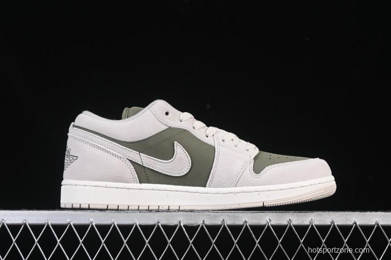 Nike Air Jordan 1 Low AJ1 Mint Green Low-top Casual Lifestyle Sneakers - HV4089-201