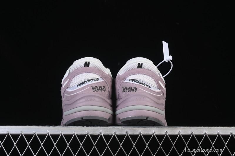 New Balance 1000 Series Retro Dad Style Low-Top Casual Running Shoes - M1000PSY