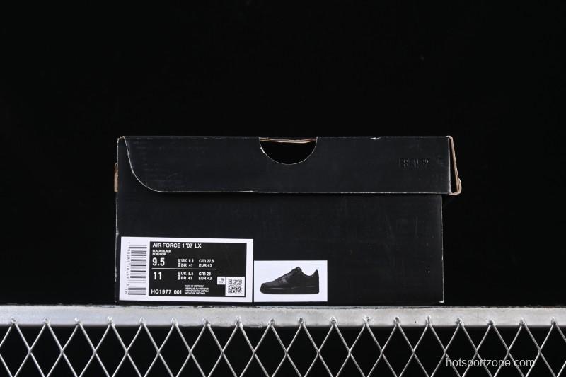 Nike Air Force 1'07 Low Casual Sneakers with Full-Length Air Cushion - HQ1977-001