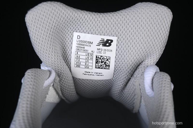 New Balance 2000 Series Retro Dad Style Casual Sports Running Shoes - U2000DSM