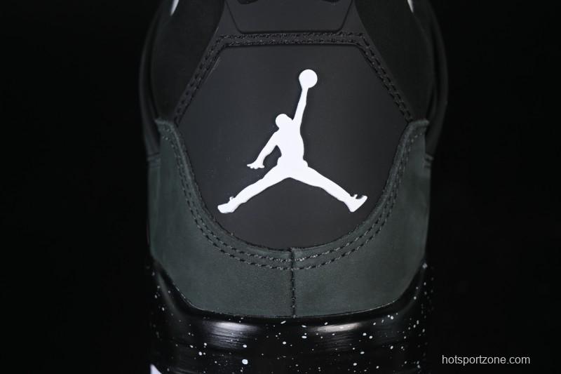 Nike Air Jordan 4 Retro Basketball Shoes with Fear Pack Design - FQ8138-002