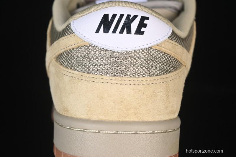 Nike SB Dunk Low Pro Skateboarding Shoes with Parachute Beige Design - HJ0367-200