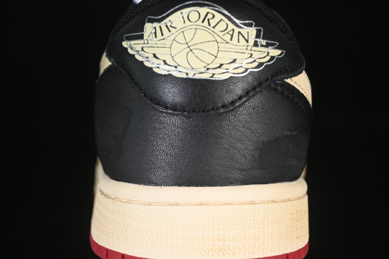 Nike Nigel Sylvester x Air Jordan 1 Low Casual Lifestyle Sneakers - IB8958-001