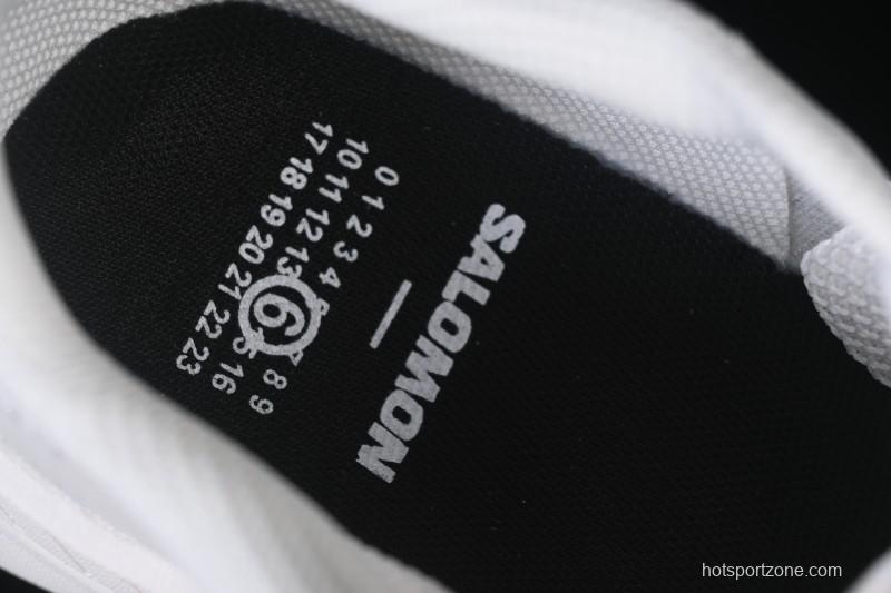 Maison Margiela MM6 x Salomon Spectur Low-Top Lace-Up Casual Lifestyle Shoes in White - AJE5