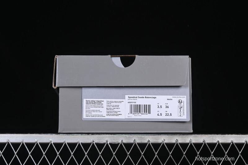 Puma Speedcat Balenciaga Collaboration Low-Top Lifestyle Casual Shoes - 406519-02