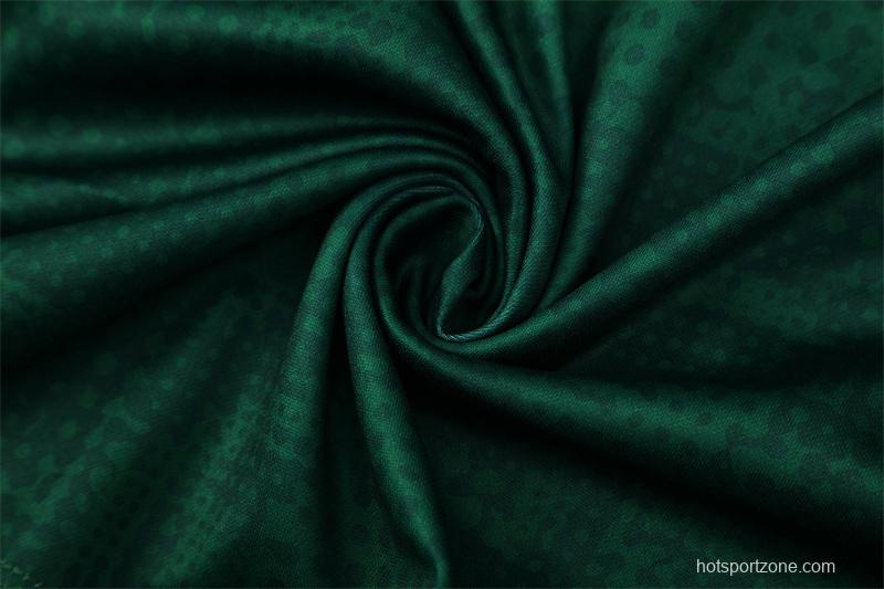 25/26 AC Milan Green Camouflage Half Zipper Jacket+Long Pants