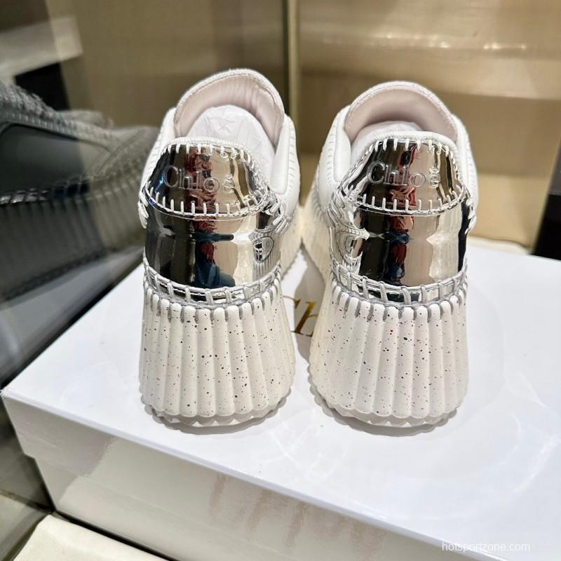 Chloe 2025 SS Hand-Stitched Mark Line Casual Shoes - LY00350