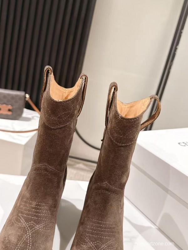 CELINE Fashion Boots 2025 SS Collection with Arch of Triumph Logo - LY00440