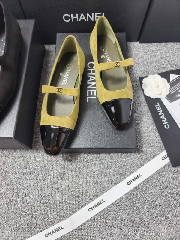 Chanel Classic Slingback Bow Flats - LY00290