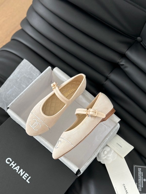 Chanel 2025 SS Runway Mary Jane Flats - LY00300