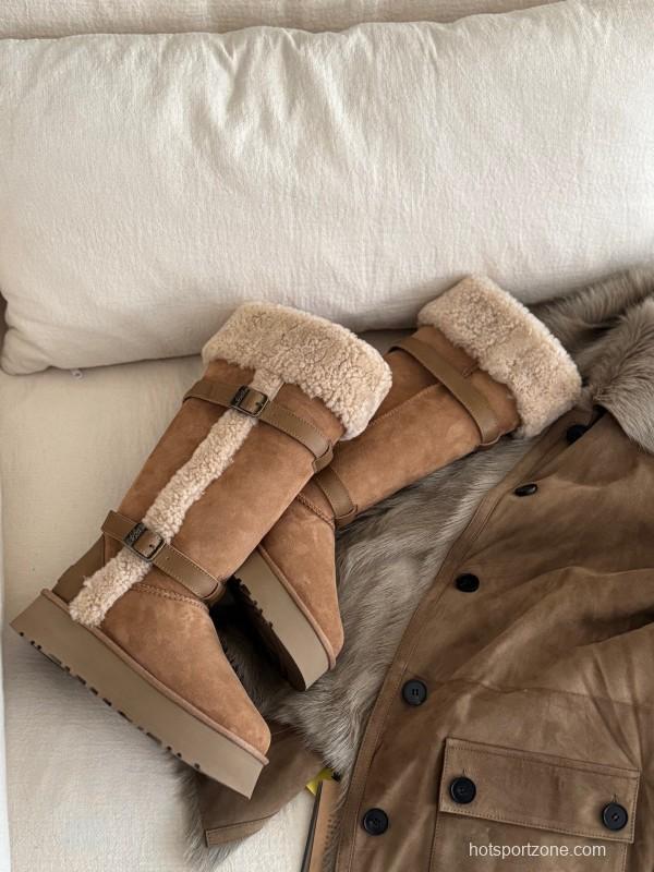 Adidas Curly High-Top Platform Knight Boots - AS00480