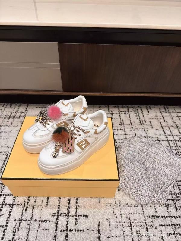 Fendi Match Series Platform Sneakers - KFY00320