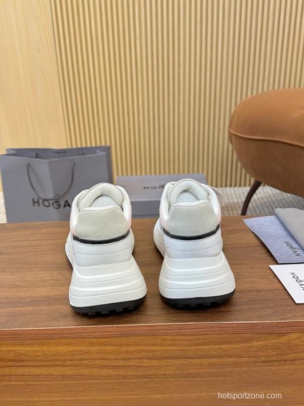 Hogan H-STRIPES Series Couple Thick Sole Dad Shoes Casual Sneakers - LY00370/LY00380