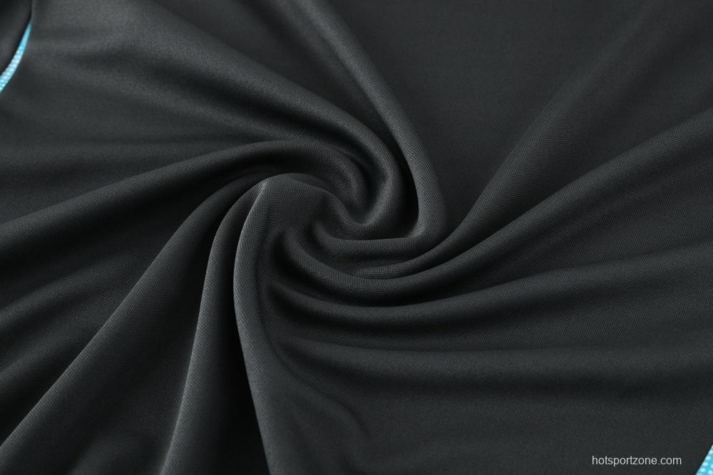 2025 Argentina Dark Gray Short Sleeve+Soccer Shorts