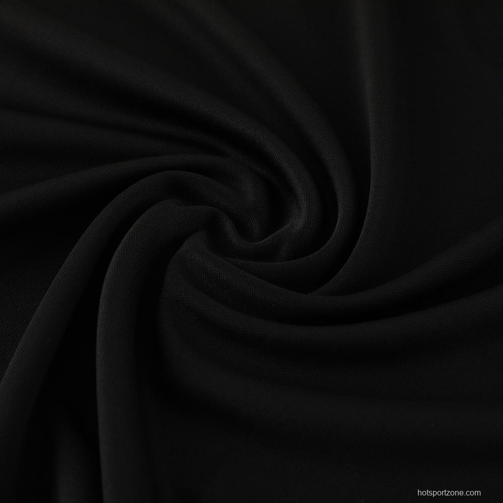 2025 Belgium Black Short Sleeve+Soccer Shorts