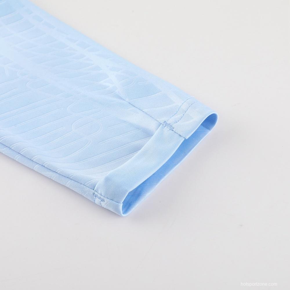 25/26 Inter Milan Sky Blue Half Zipper Jacket+Long Pants