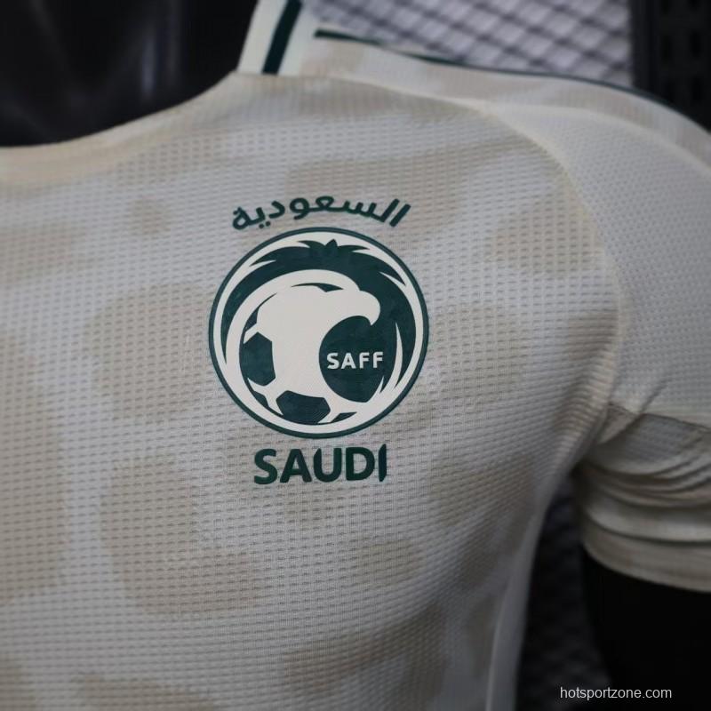 Player Version 2025 Saudi Arabia Away Jersey