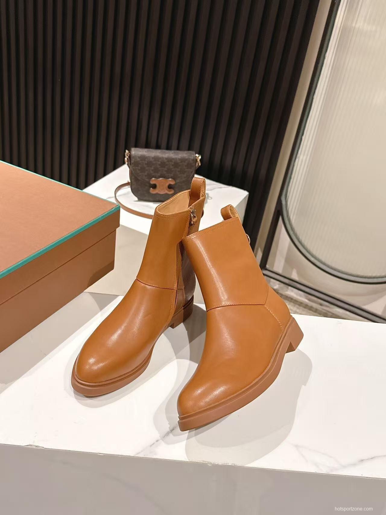 Loro Piana Autumn Winter 2025 SS Old Money Style Ankle Boots - LY00370/LY00410